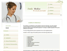 Tablet Screenshot of medica-slovakia.com